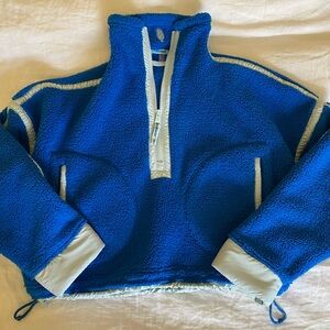 Free People Half Zip Fleece